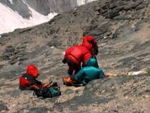
Conard Anker and his fellow climbers found the body Of George Mallory on May 1, 1999 - Nova: Lost On Everest DVD

